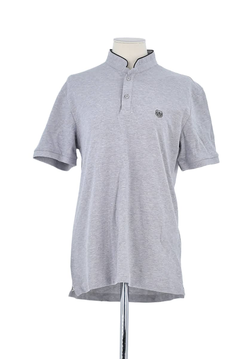 Polo The Kooples Gris en Coton, taille M - Seconde Main