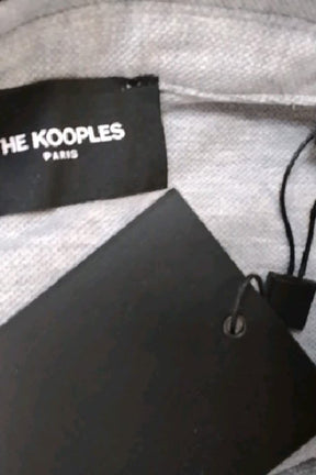 Polo The Kooples Gris en Coton