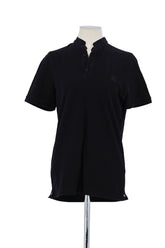 Polo The Kooples Noir en Coton, taille M - Seconde Main
