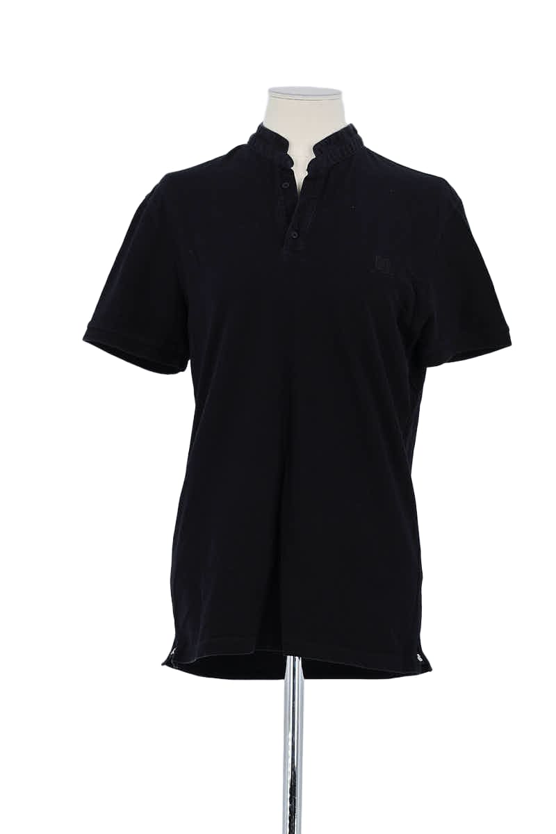 Polo The Kooples Noir en Coton, taille M - Seconde Main