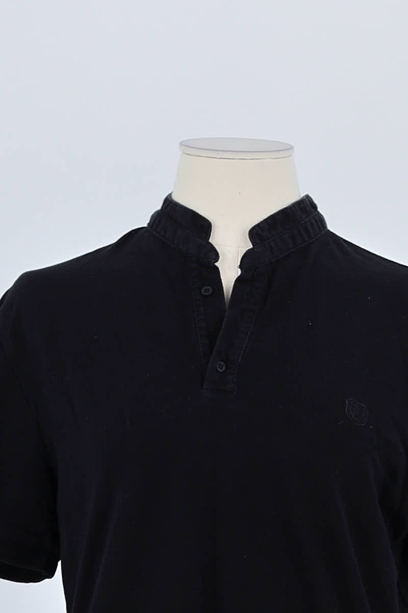 Polo The Kooples Noir en Coton