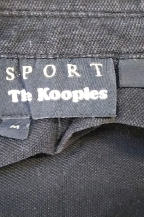 Polo The Kooples Noir en Coton
