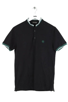 Polo The Kooples Noir en Coton, taille S - Seconde Main