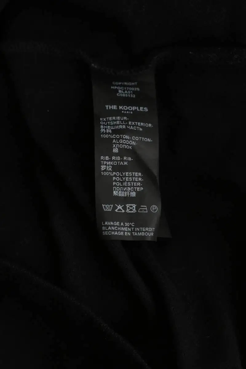 Polo The Kooples Noir en Coton