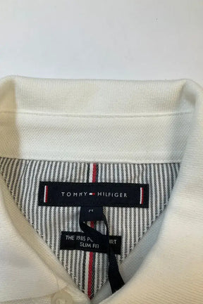 Polo Tommy Hilfiger Blanc en Coton