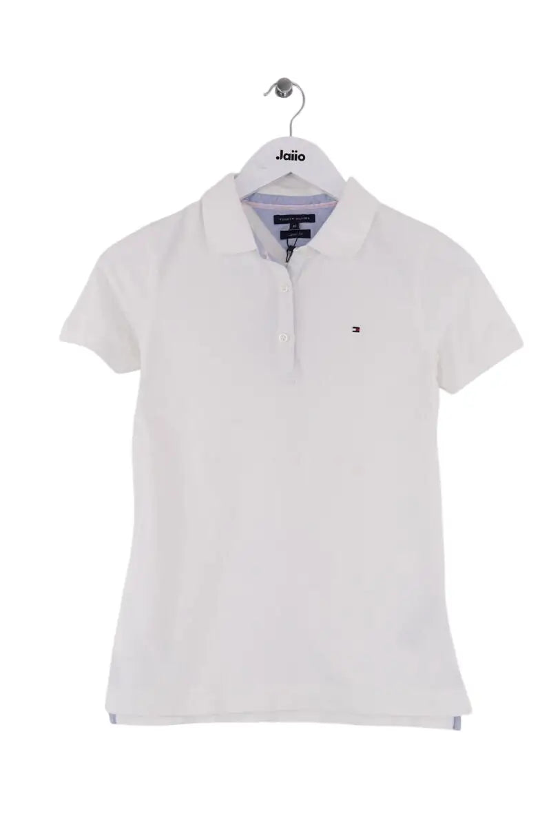 Polo Tommy Hilfiger Blanc en Coton, taille XS - Seconde Main