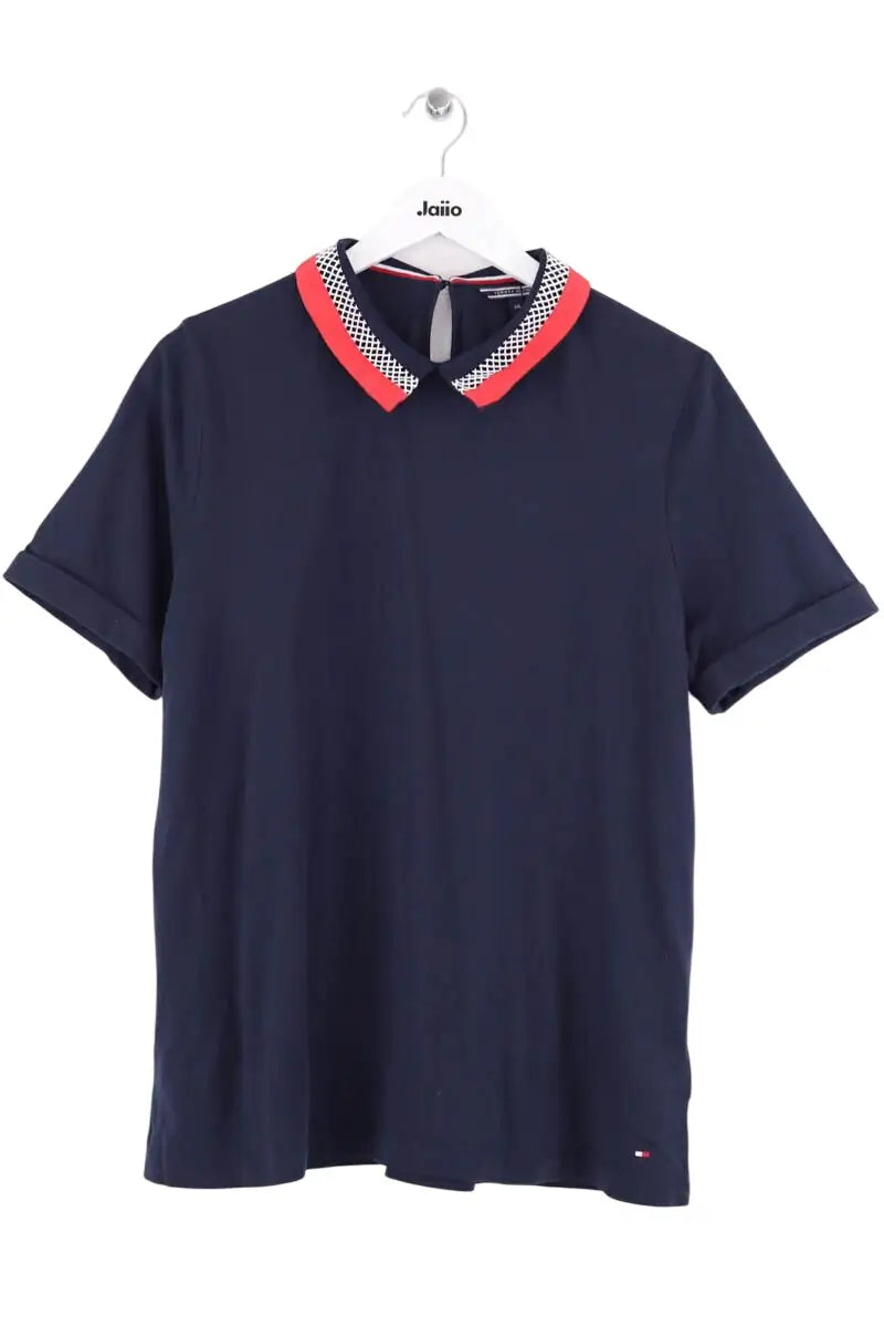 Polo Tommy Hilfiger Marine en Coton, taille XXL - Seconde Main