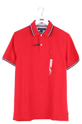 Polo Tommy Hilfiger Rouge en Coton, taille M - Seconde Main