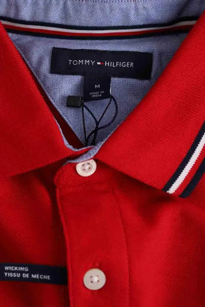 Polo Tommy Hilfiger Rouge en Coton