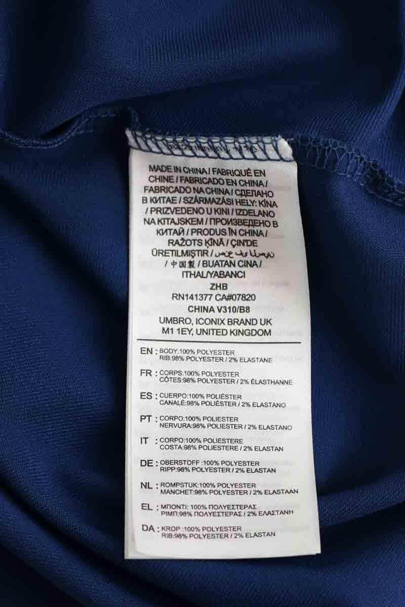 Polo Umbro Bleu en Polyester