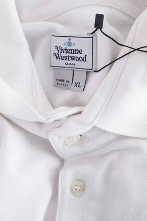 Polo Vivienne Westwood Blanc en Coton