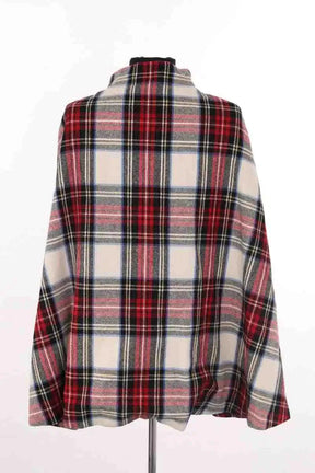 Poncho APC Rouge en Laine