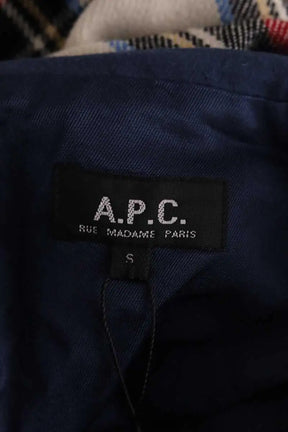 Poncho APC Rouge en Laine