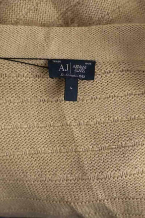 Poncho Armani Jeans Beige en Synthétique
