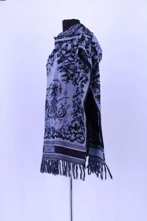 Poncho en éponge  Dior Bleu en Coton