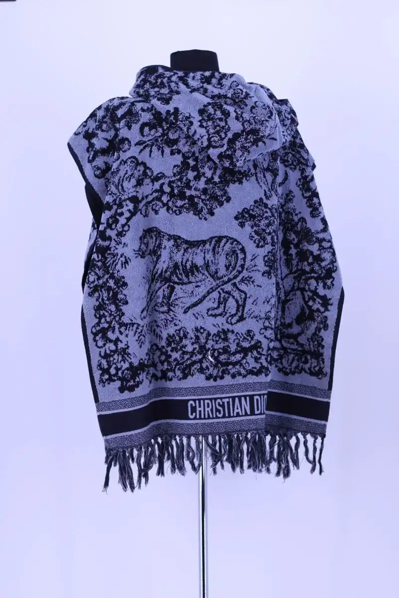Poncho en éponge  Dior Bleu en Coton