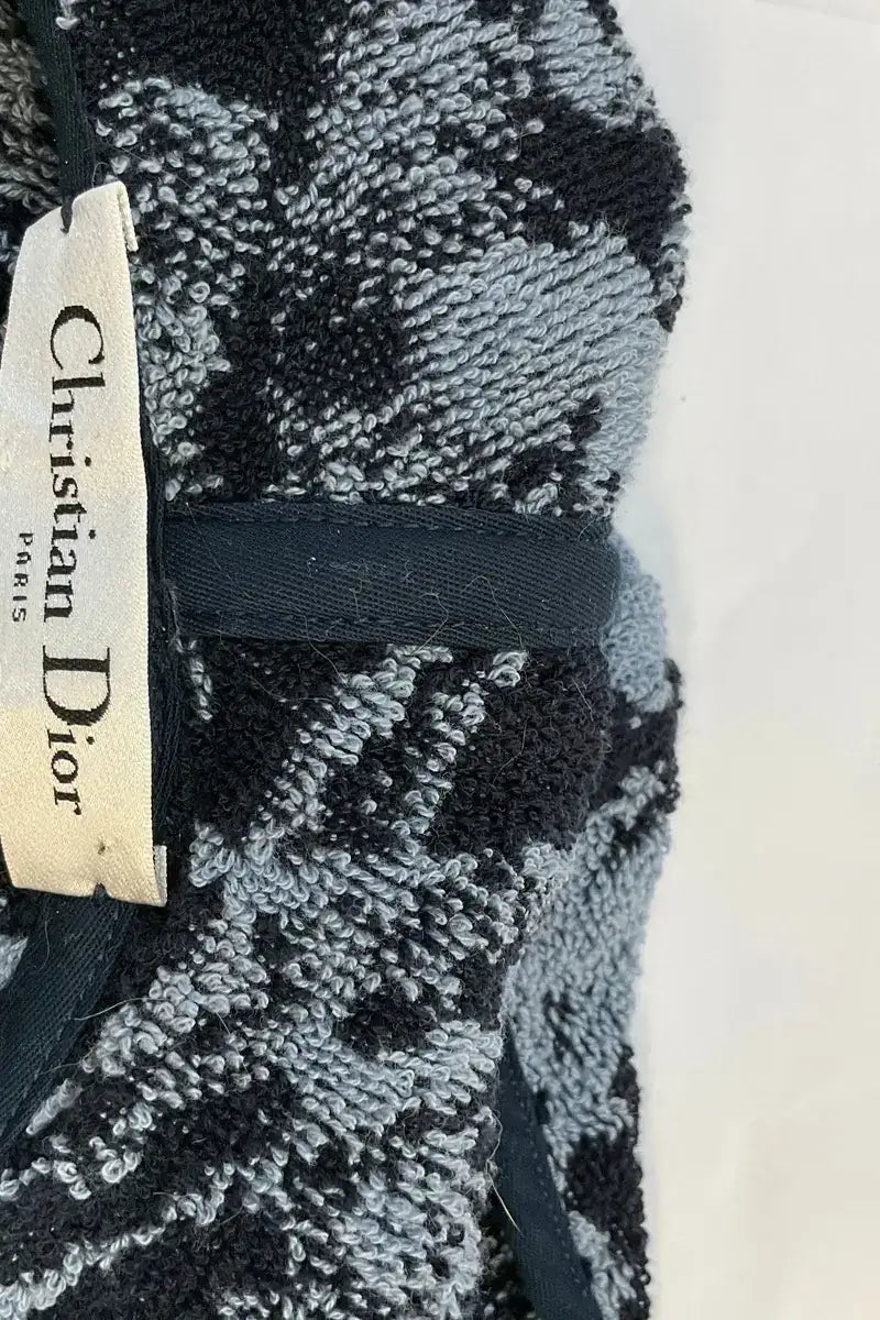 Poncho en éponge  Dior Bleu en Coton