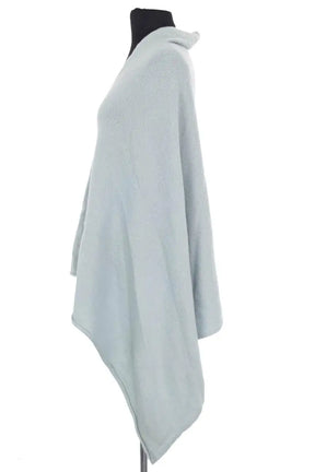 Poncho Eric Bompard Vert en Cachemire