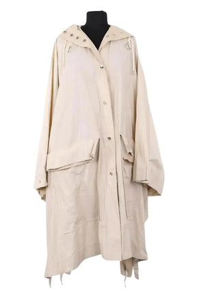 Poncho Lemaire Beige en Coton, taille TU - Seconde Main