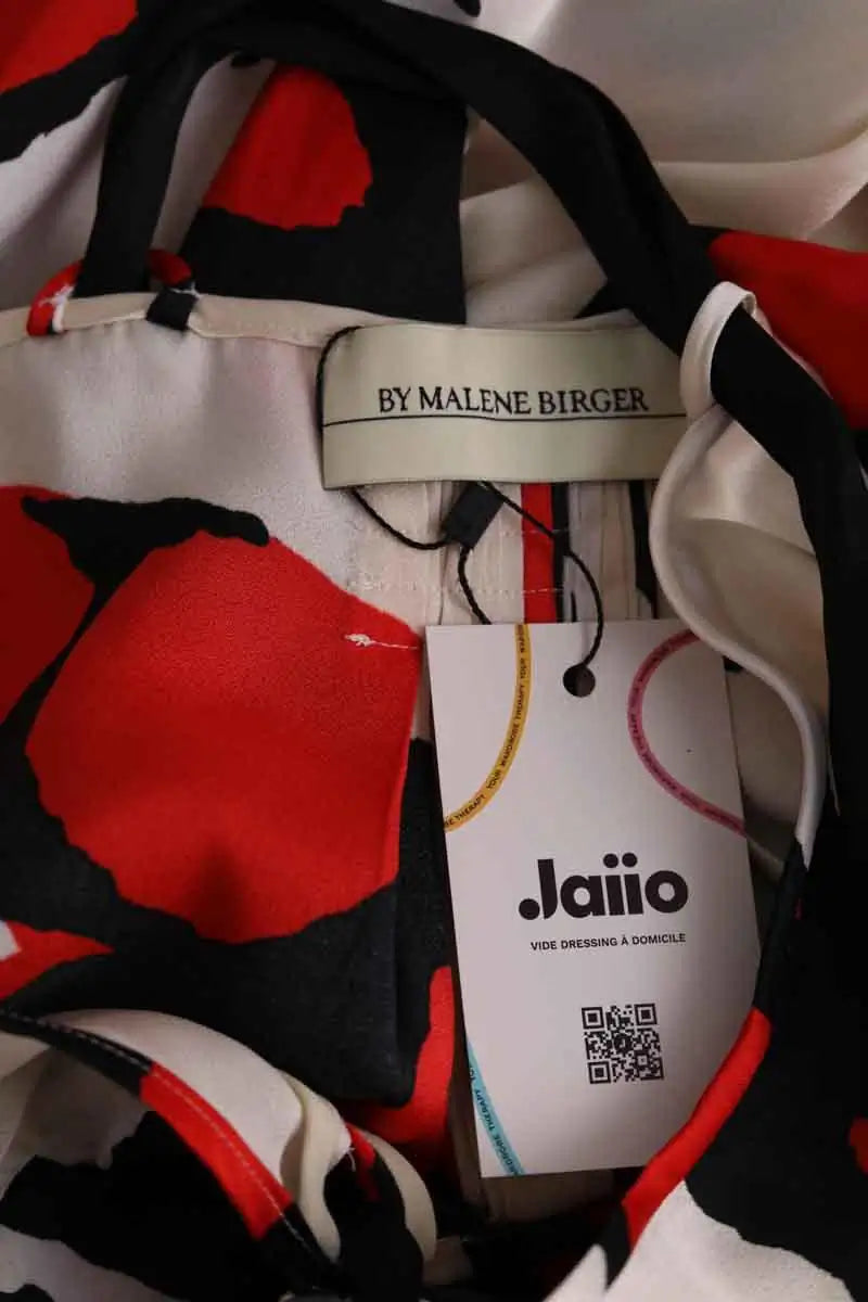Poncho Malène Birger Ecru en Synthétique