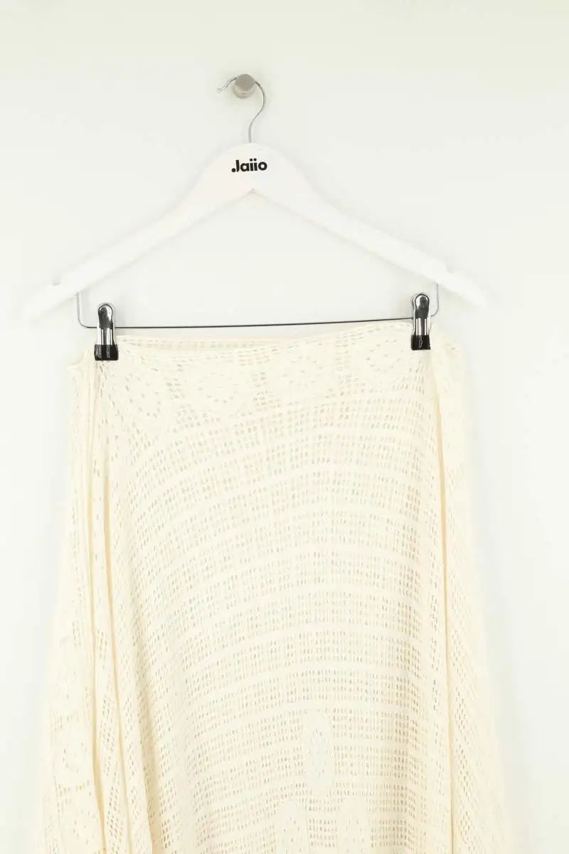 Poncho Pinko Blanc en Viscose