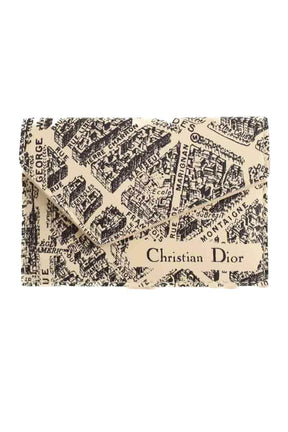 Porte-carte Dior Beige en Cuir - Seconde Main
