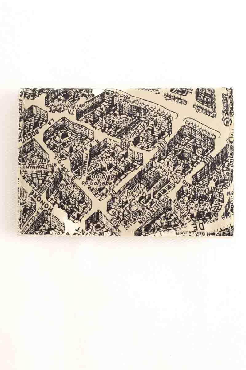 Porte-carte Dior Beige en Cuir