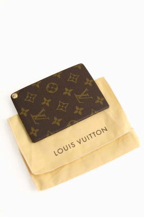 Porte-carte Louis Vuitton Marron en Cuir
