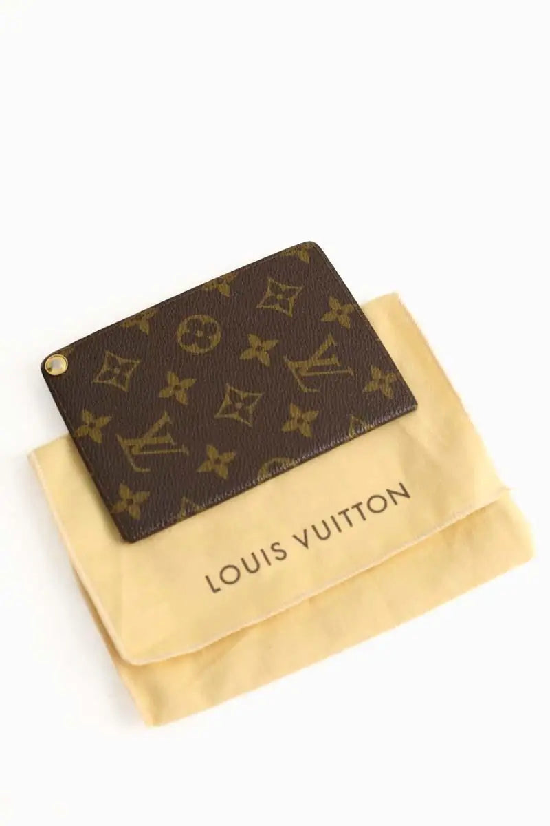 Porte-carte Louis Vuitton Marron en Cuir