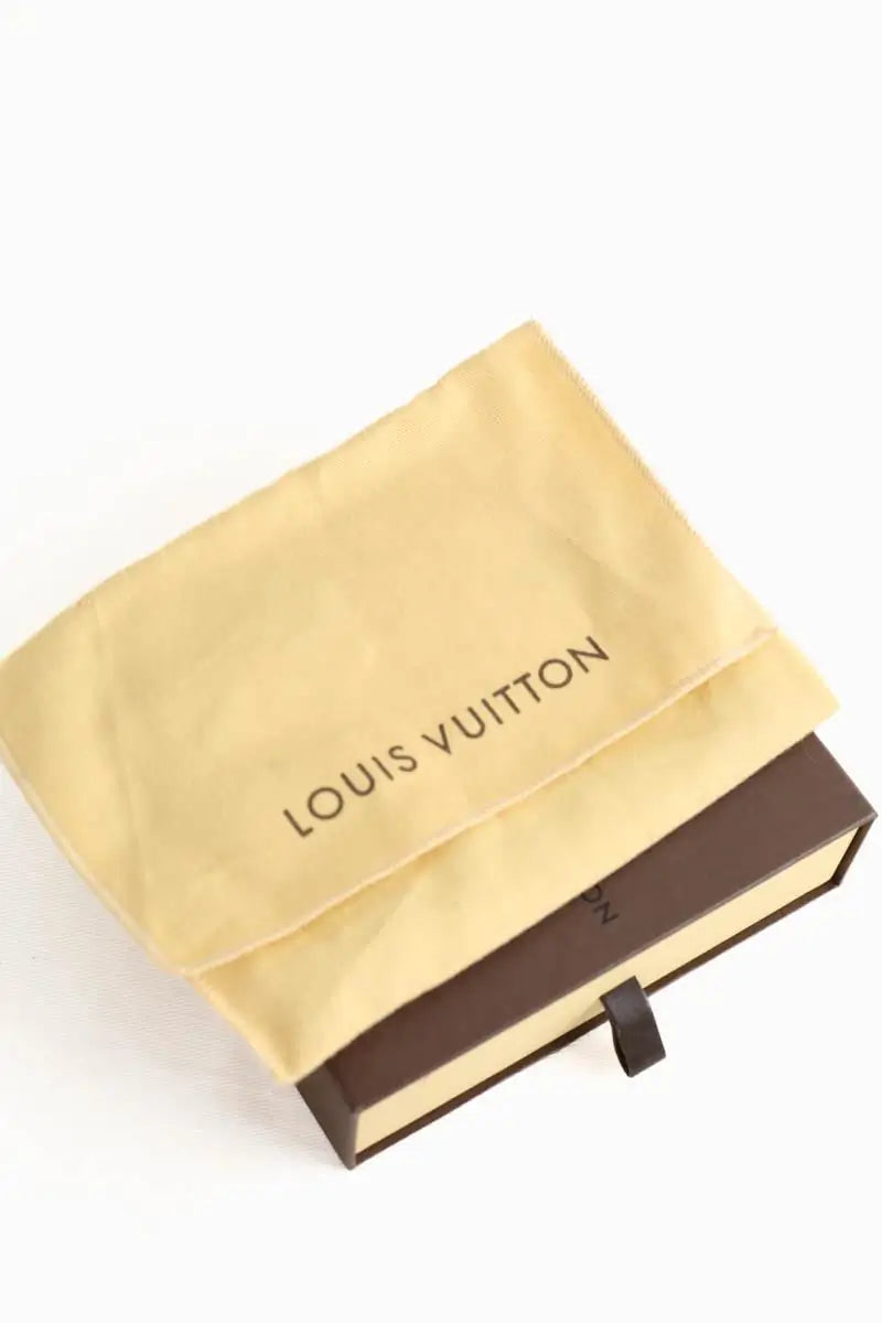 Porte-carte Louis Vuitton Marron en Cuir