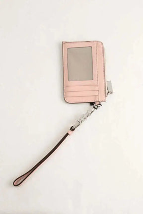 Porte-carte Michael Kors Rose en Cuir