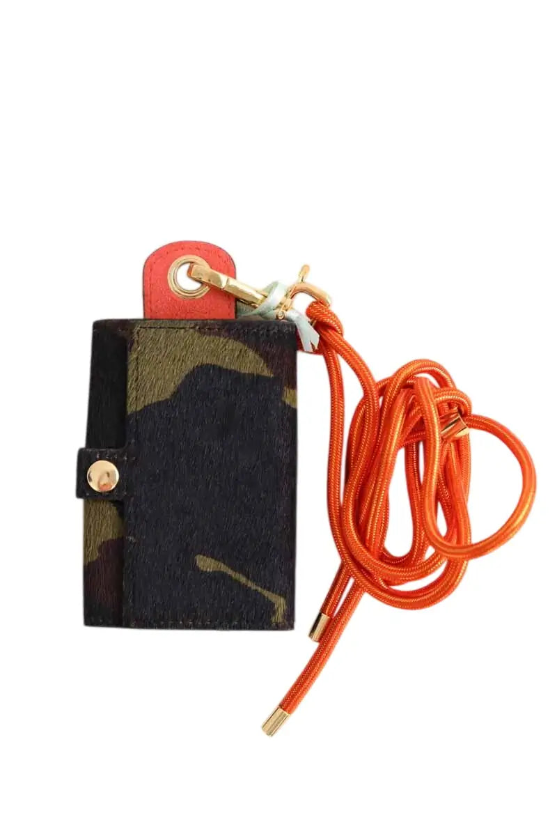 Porte-clé Heimstone Camouflage manda porte clef clapet Marron en Tissu - Seconde Main