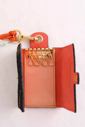 Porte-clé Heimstone Camouflage manda porte clef clapet Marron en Tissu