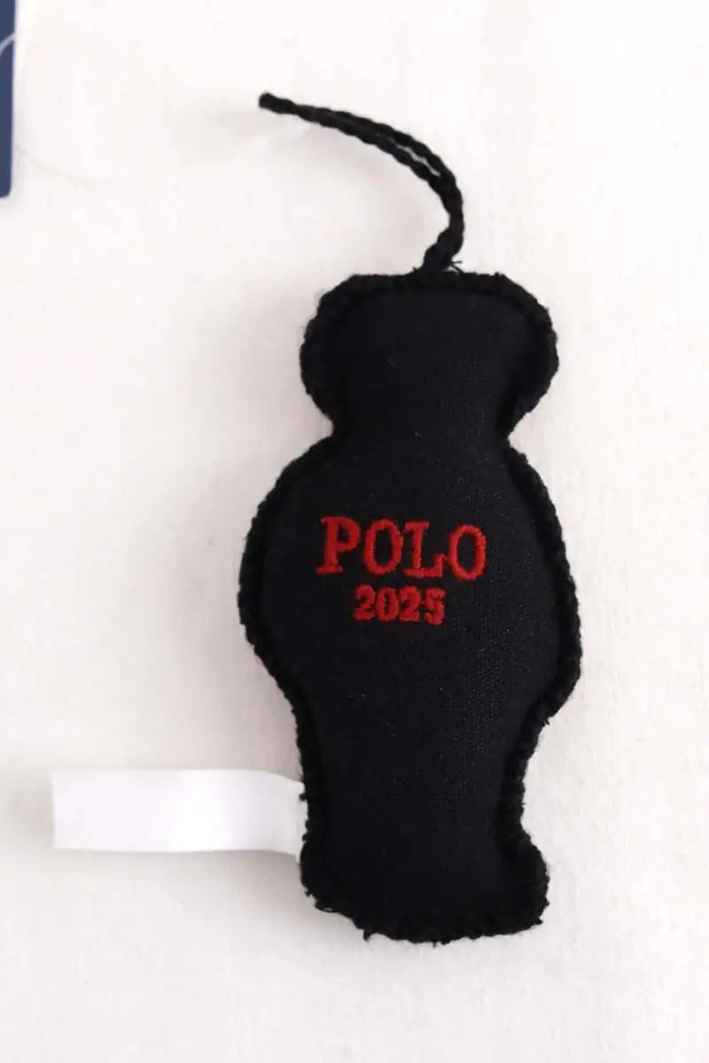 Porte-clé Ralph Lauren Blanc en Tissu