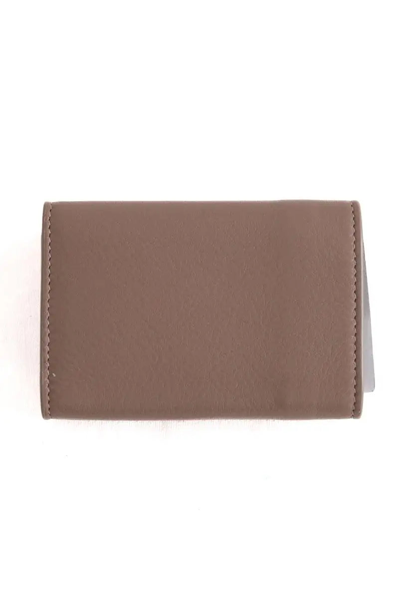 Porte-monnaie Balenciaga Camel en Cuir