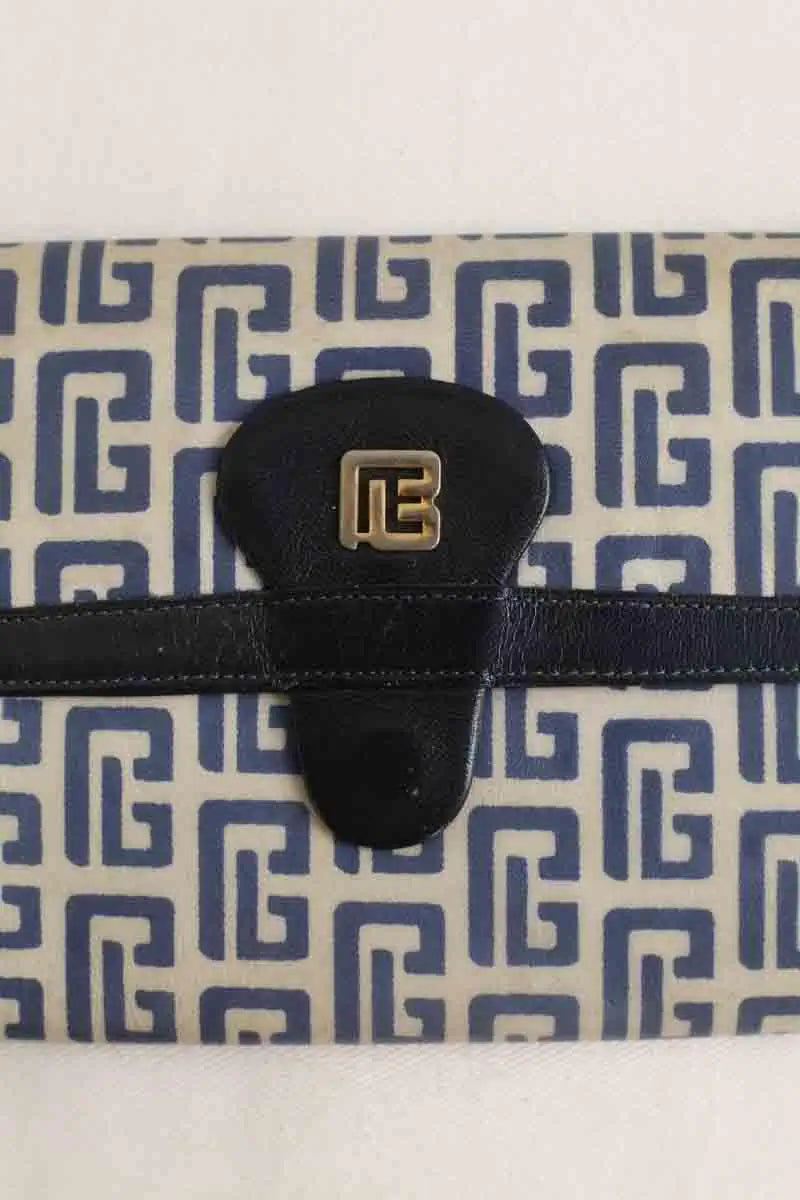 Porte-monnaie Balmain Noir en Cuir