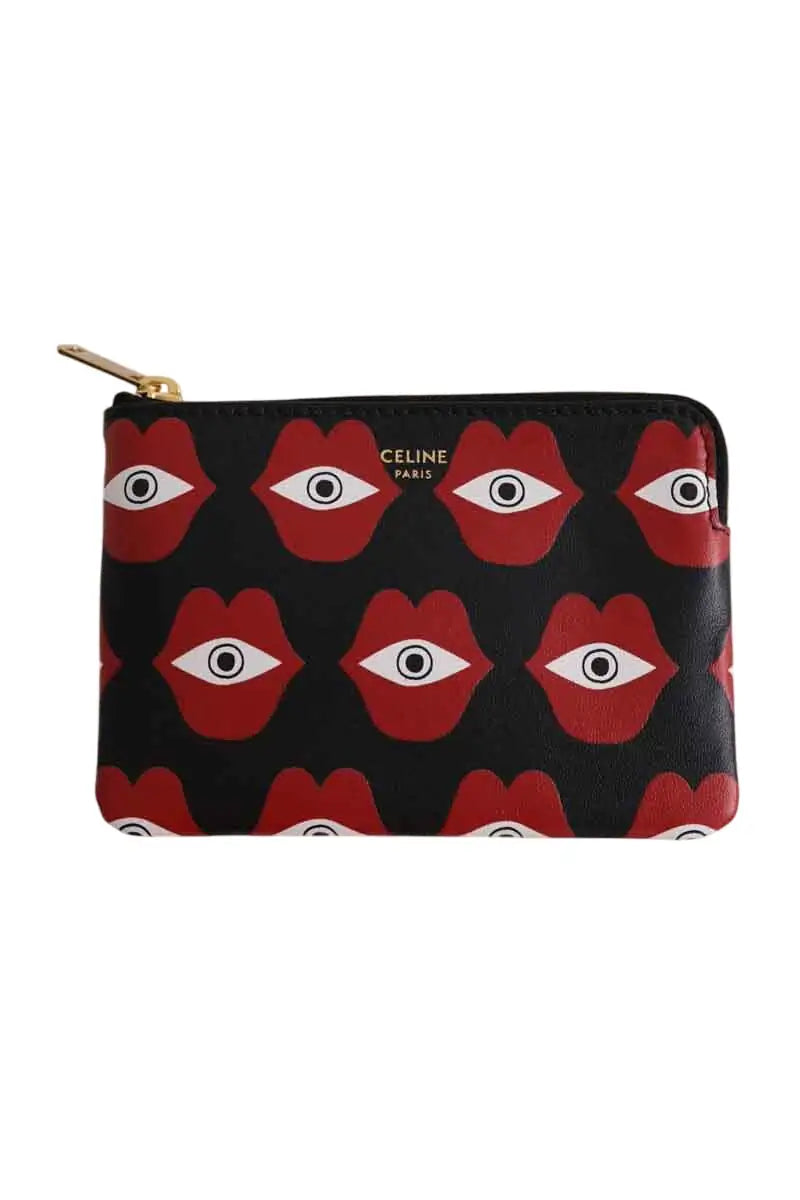 Porte-monnaie Celine Noir en Cuir - Seconde Main