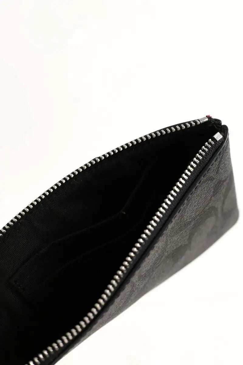 Porte-monnaie Coach Noir en Cuir