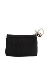 Porte-monnaie Dior Noir en Tissu - Seconde Main