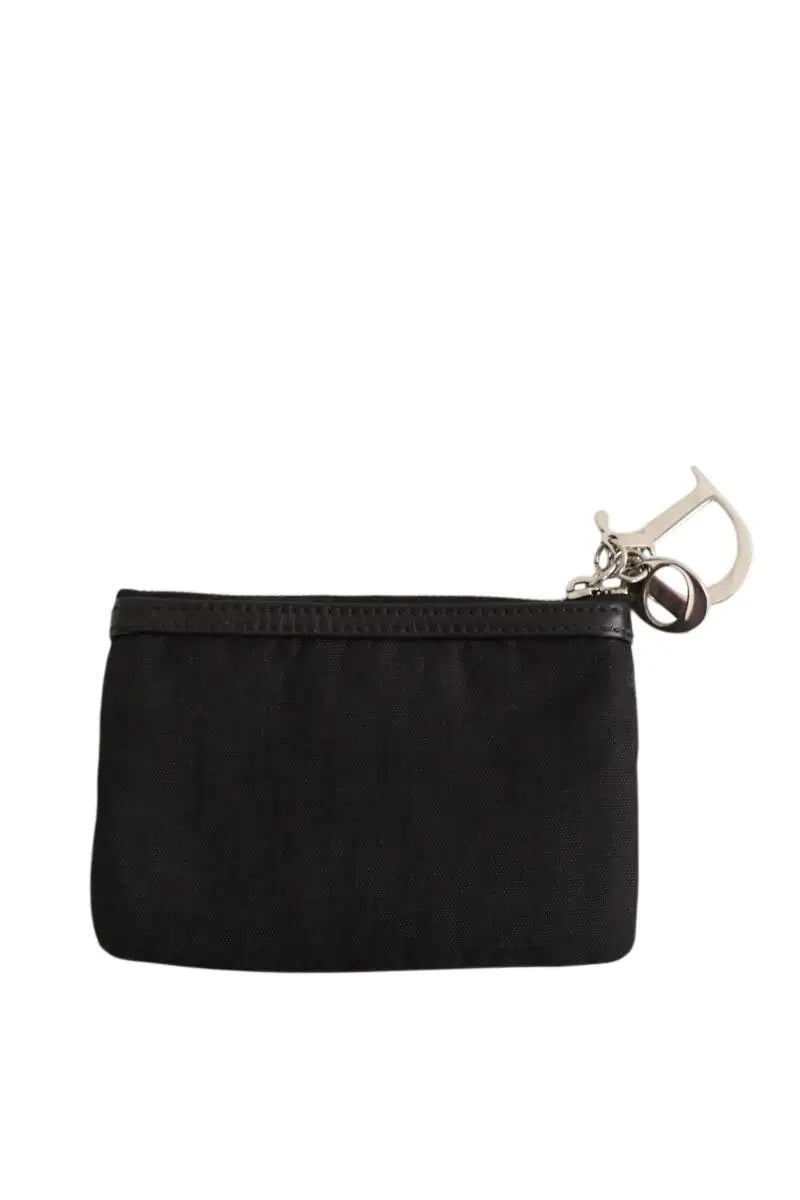 Porte-monnaie Dior Noir en Tissu - Seconde Main