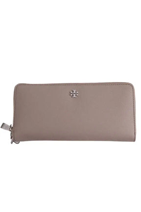 Porte-monnaie Tory Burch Beige en Cuir - Seconde Main