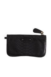 Portefeuille Abaco Noir en Cuirs exotiques - Seconde Main
