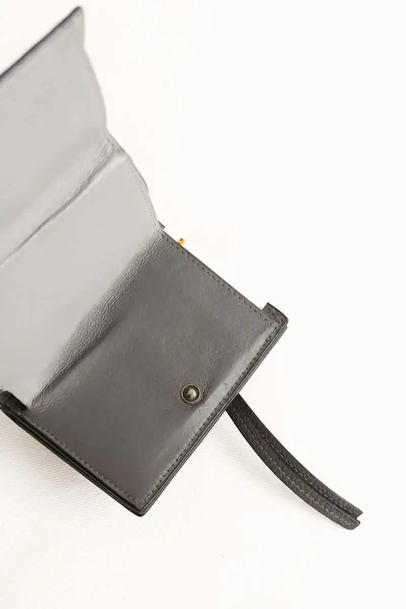 Portefeuille Balenciaga Gris en Cuir