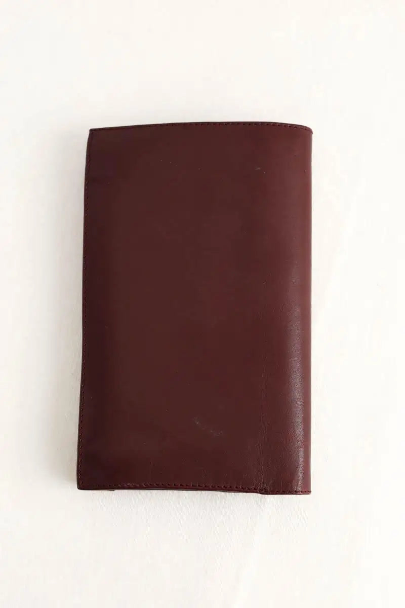 Portefeuille Cartier Bordeaux en Cuir