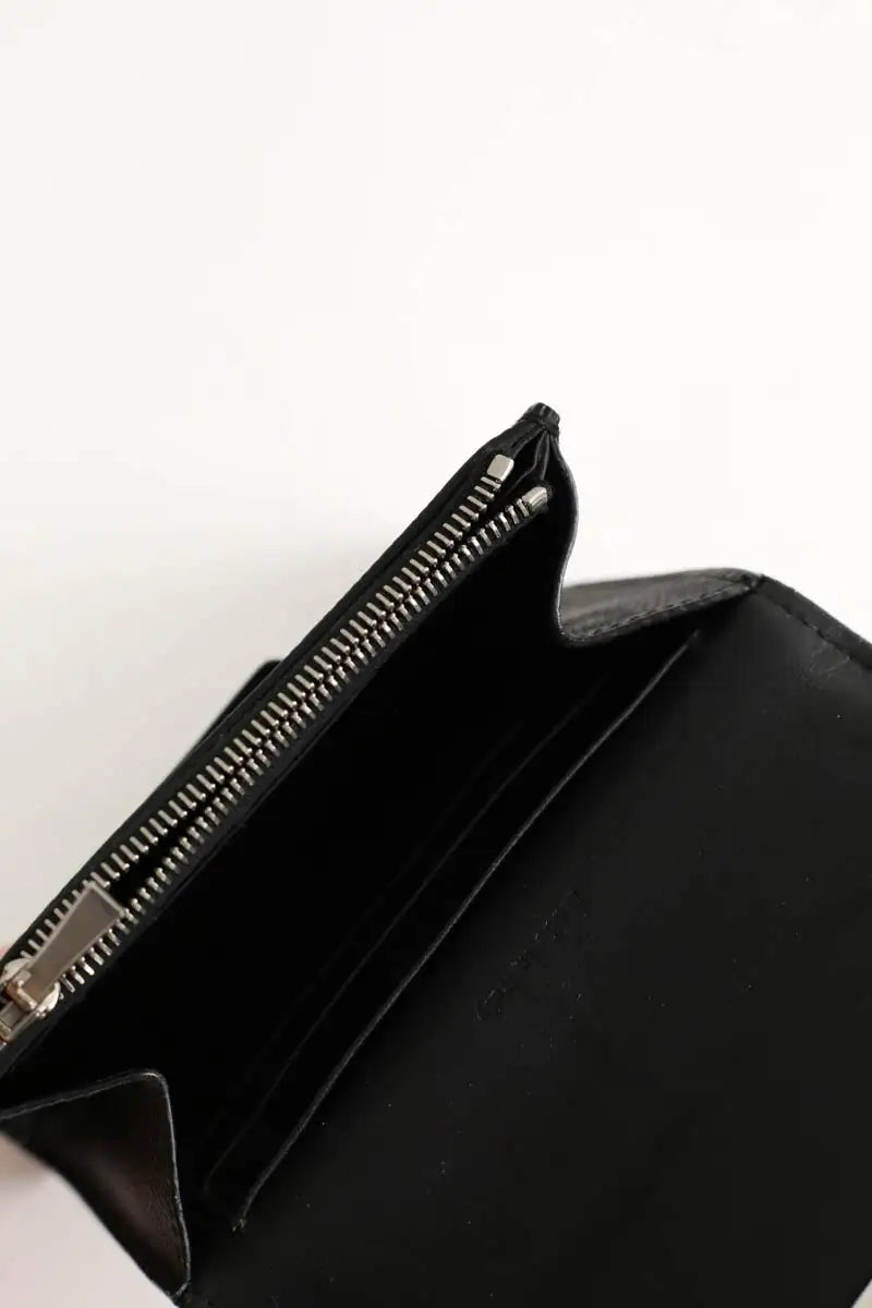 Portefeuille Celine Noir en Cuir