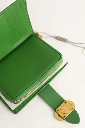 Portefeuille Charles & Keith Vert en Cuir