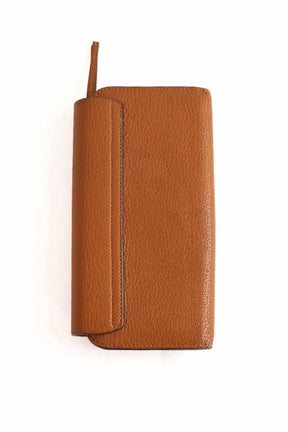 Portefeuille Chloé Drew Camel en Cuir