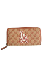 Portefeuille Gucci Beige en Tissu - Seconde Main