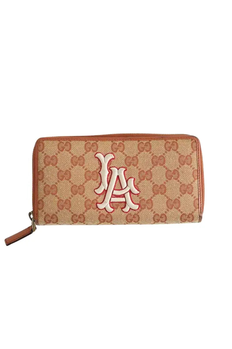 Portefeuille Gucci Beige en Tissu - Seconde Main