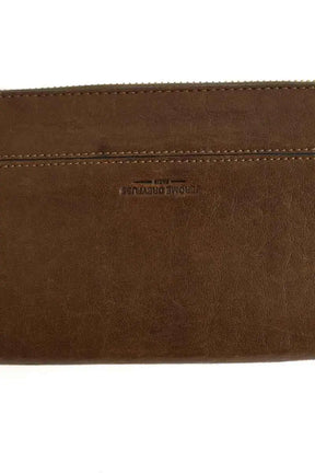 Portefeuille Jérôme Dreyfuss Marron en Cuir